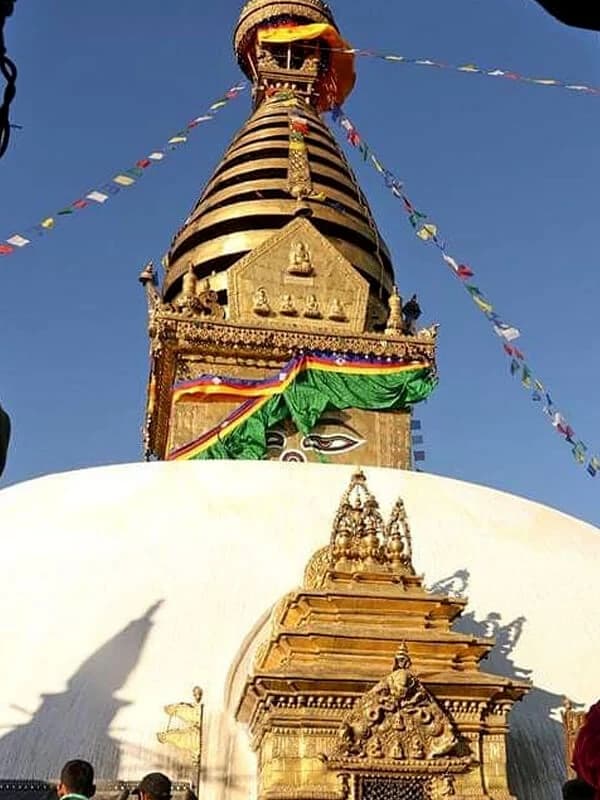 Swayambhu Stup in Kathmandu