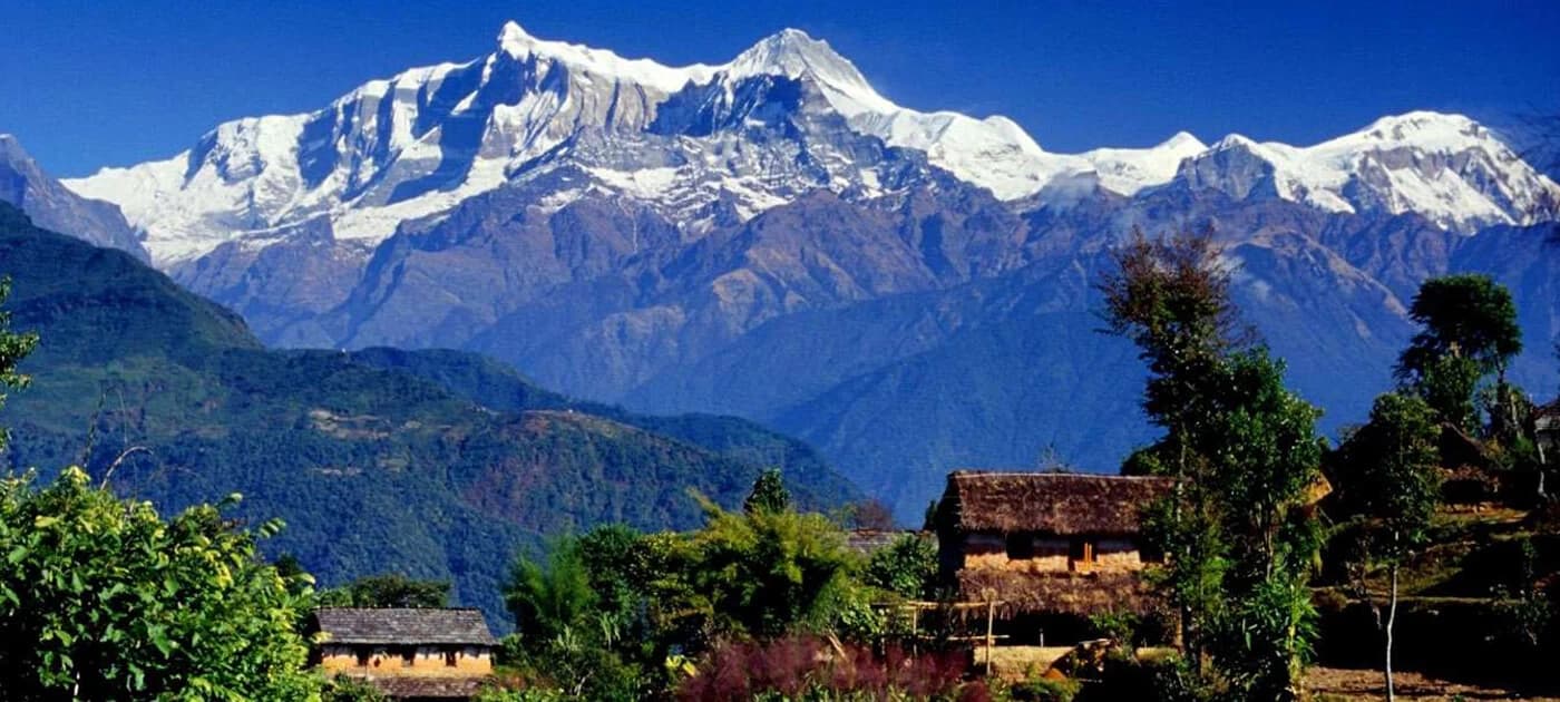 View of Annapurna Range
