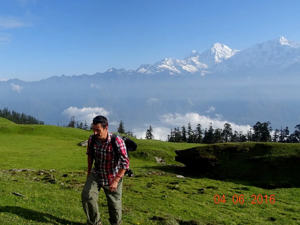 View from Machet Kharka