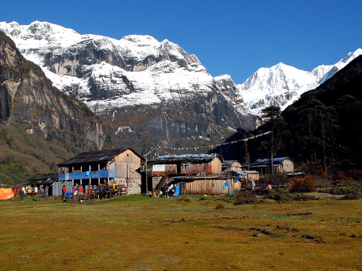 Morning photo at Yangi Kharka