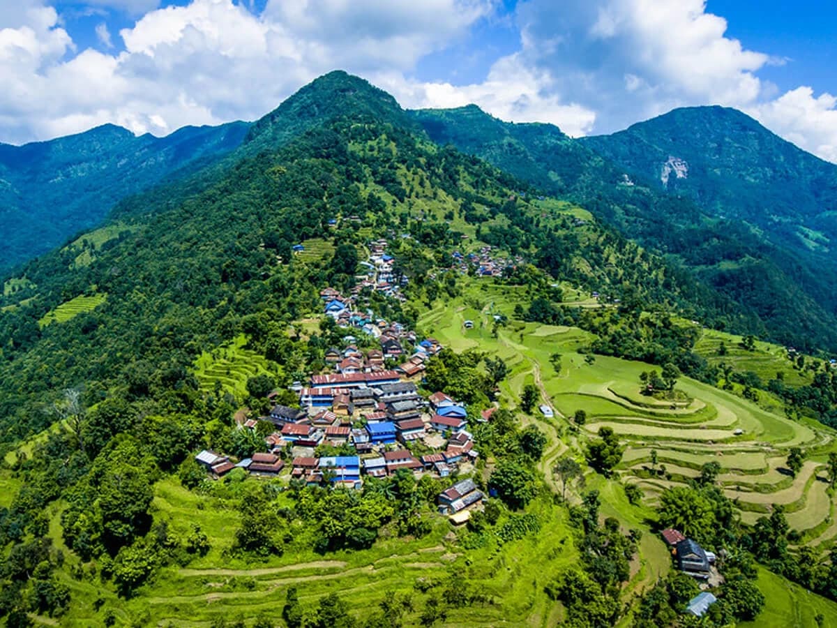 Nalma Village in Baglungpani