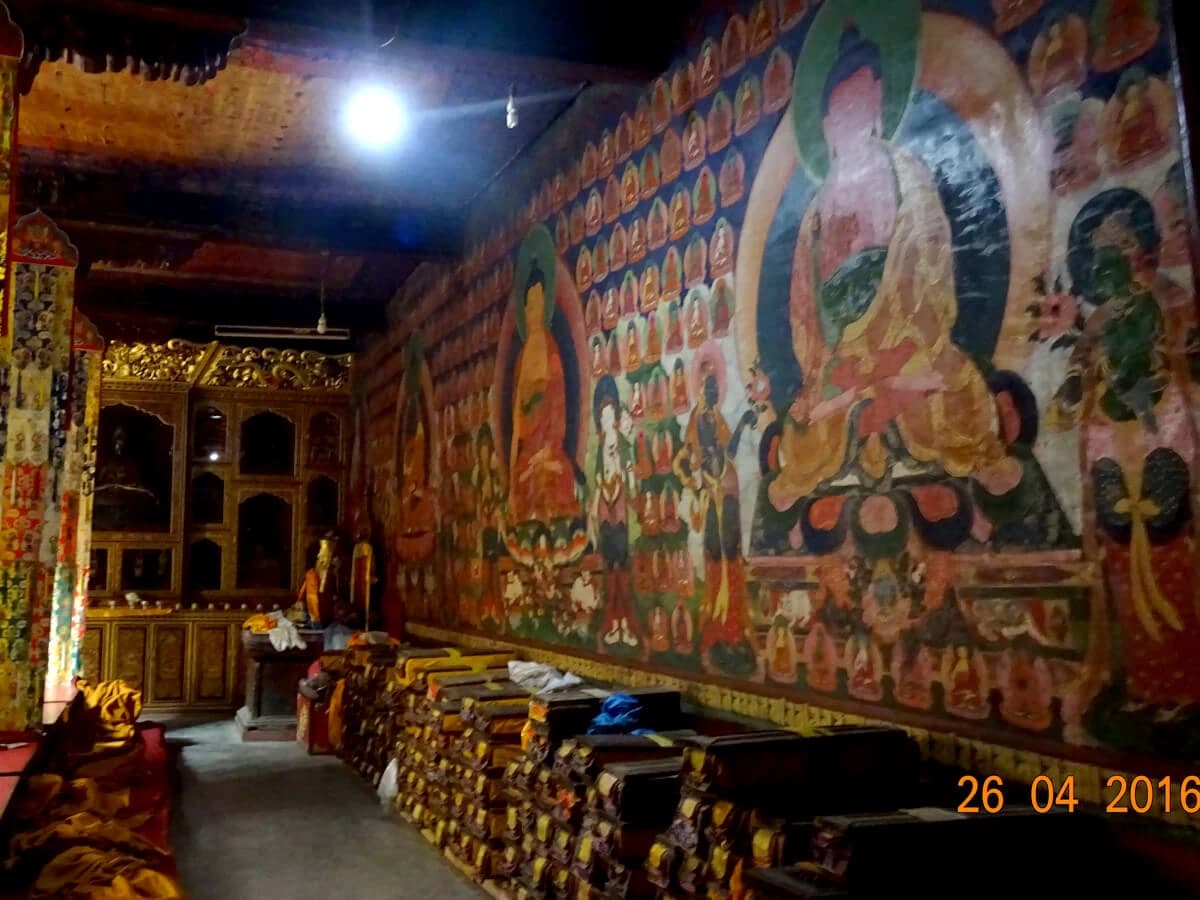 Charang monastery in Mustang