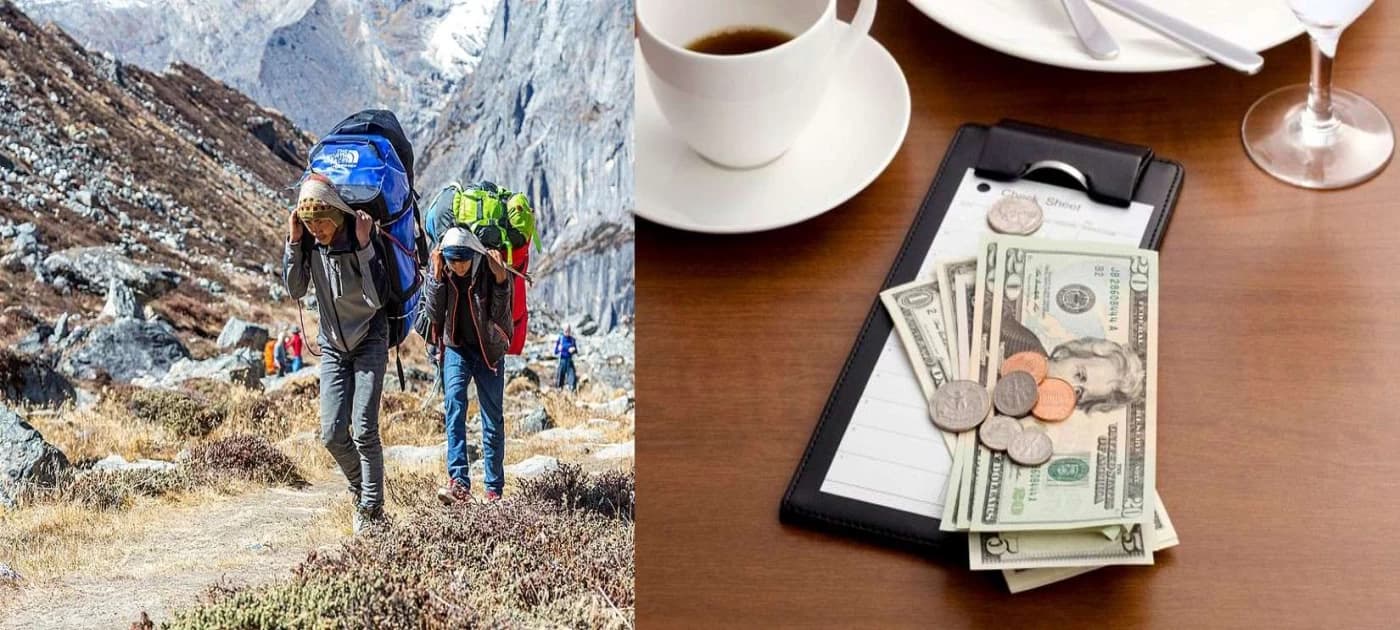 How much to tip guides and porters in Nepal