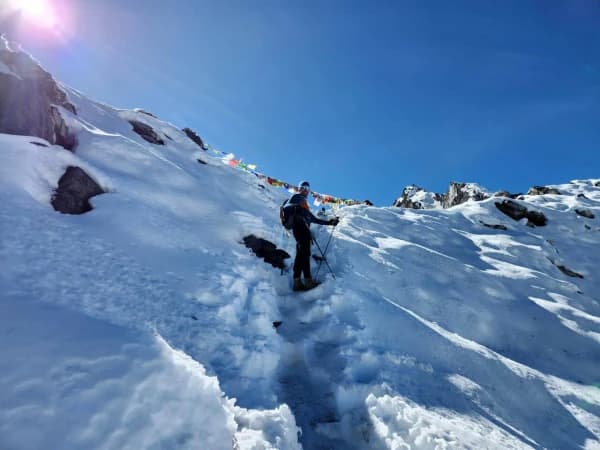 Island Peak Summit Push