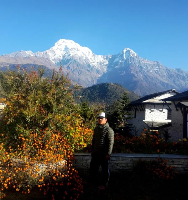 View from Ghandruk in October