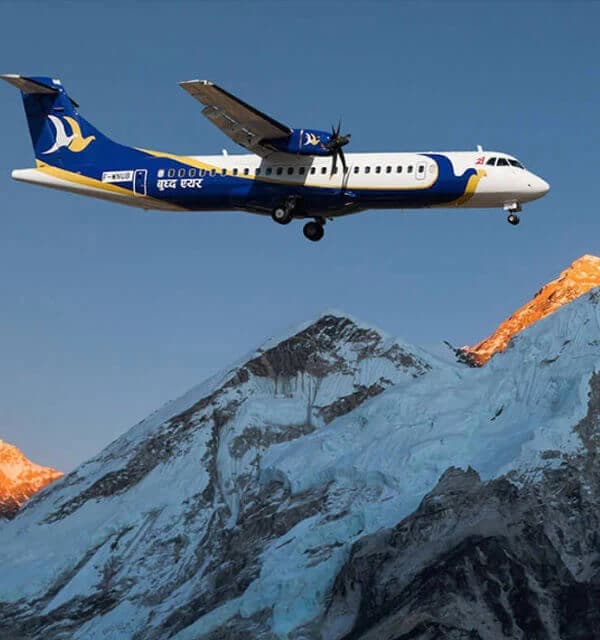Nepal mountain flight