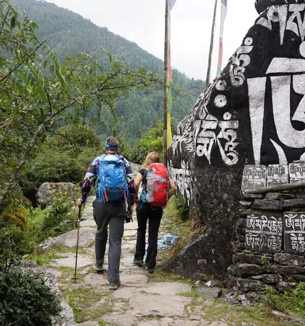 On the way to Everest Base Camp