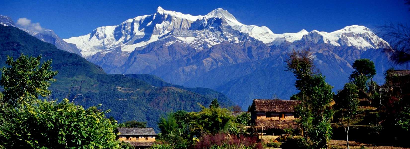 View of Annapurna Range