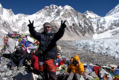 View from Kala Patthar in Everest Base Camp Trek