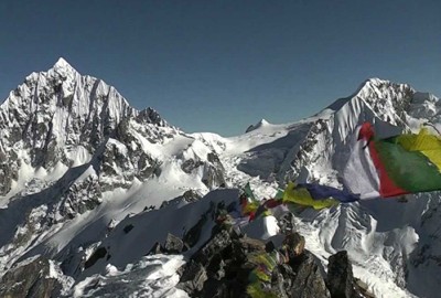 Yalung Ri Peak in Nepal